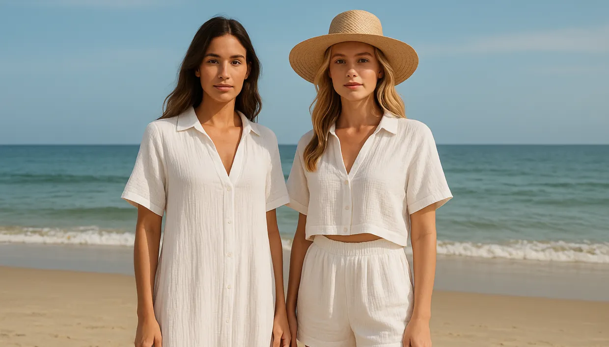 V mušelínu vám vedro nebude