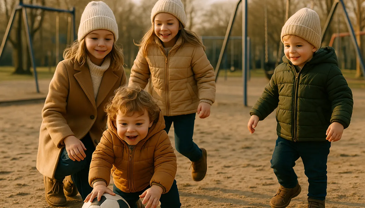 Podzimní dětská móda: pohodlí, styl a teplo v jednom