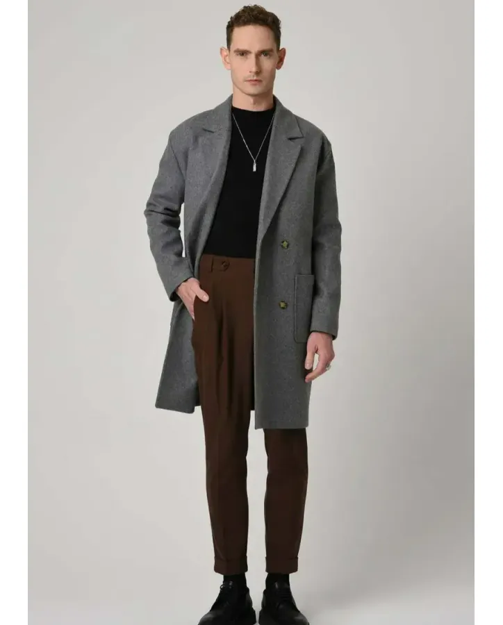 Antioch - classic coat, anthracite