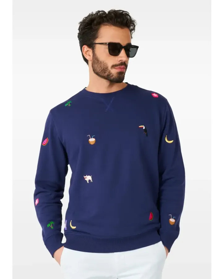 OppoSuits SUMMER ICONS - Hoodie - navy